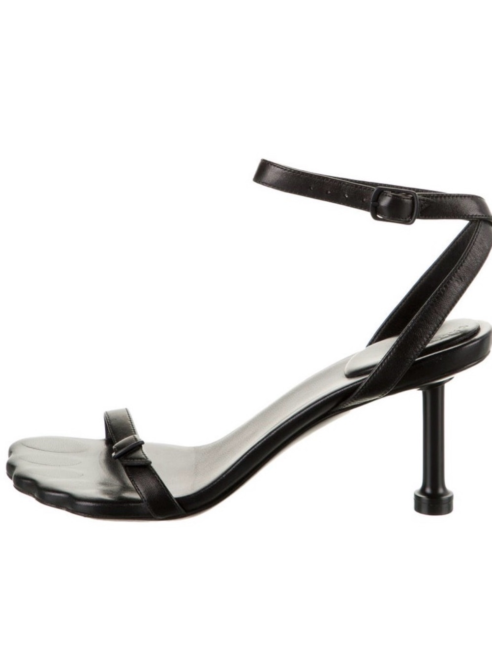 Balenciaga Black Fetish Sandal Heel